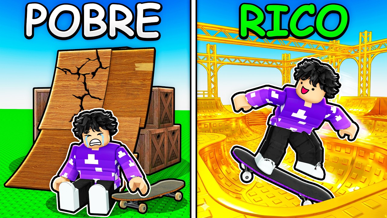 Eu Gastei $967,257,123 Construindo a MAIOR PISTA DE SKATE do Roblox