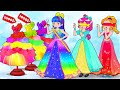Princess dress up contest  fashion dress design result with friends by sm