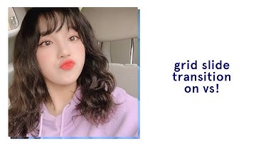 grid slide transition on videostar FREE TUTORIAL! 🔮 (please read desc)
