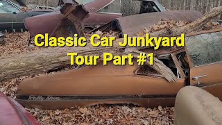 Part #1 My Favorite Classic Car Salvage Yard Tour Chevy Ford Chrysler And Something For Everyone