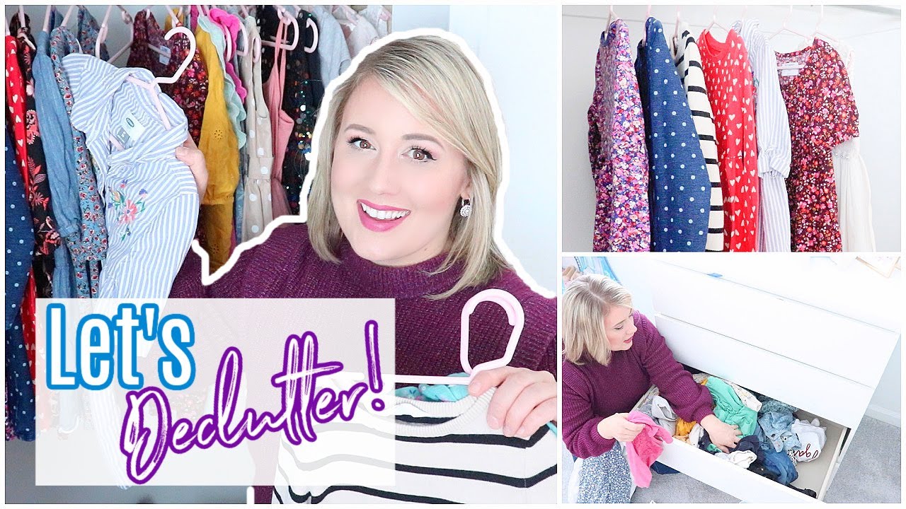 DO THIS TO DECLUTTER YOUR CLOSET FASTER!!! KIDS CLOTHING DECLUTTER| Minimalism| Clutter Free Home