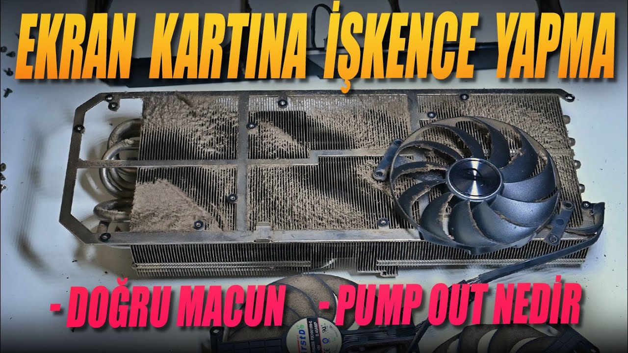 Bu Ekran Kartı Nasıl Hala Çalışıyor ? (GPU Bakım Rehberi)