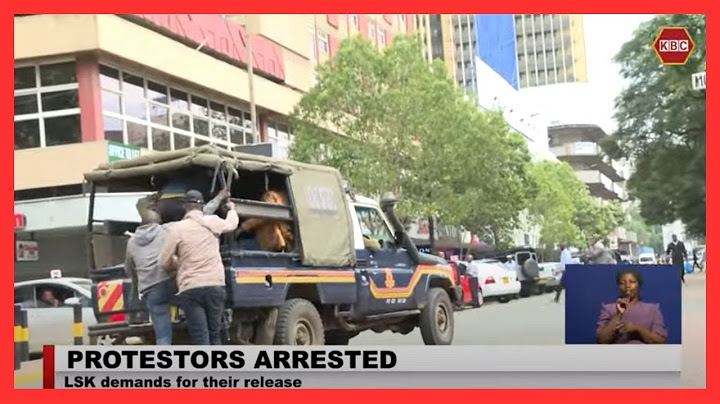 Finance Bill Protests I Hundreds of protesters arrested