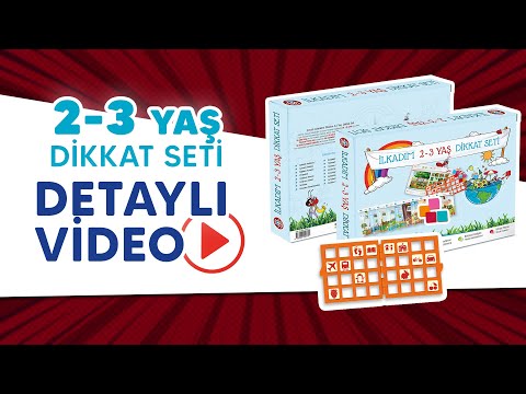 Çocuk Akademi 2-3 Yaş Dikkat Seti