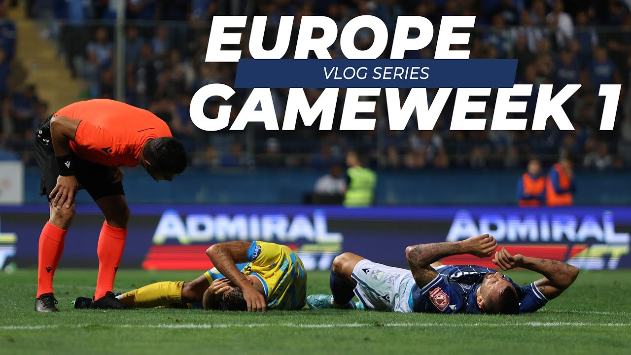 EUROPE GAMEWEEK 1 | Vlog Series | FK Željezničar