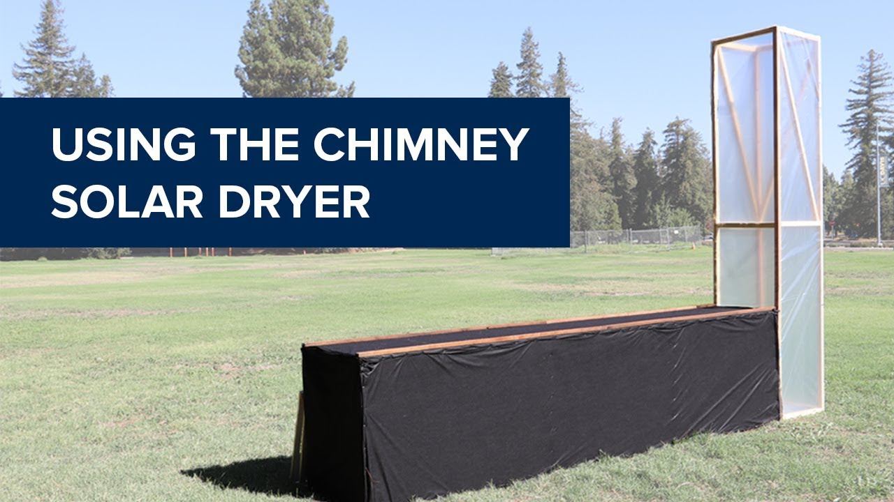 Using the Chimney Solar Dryer YouTube
