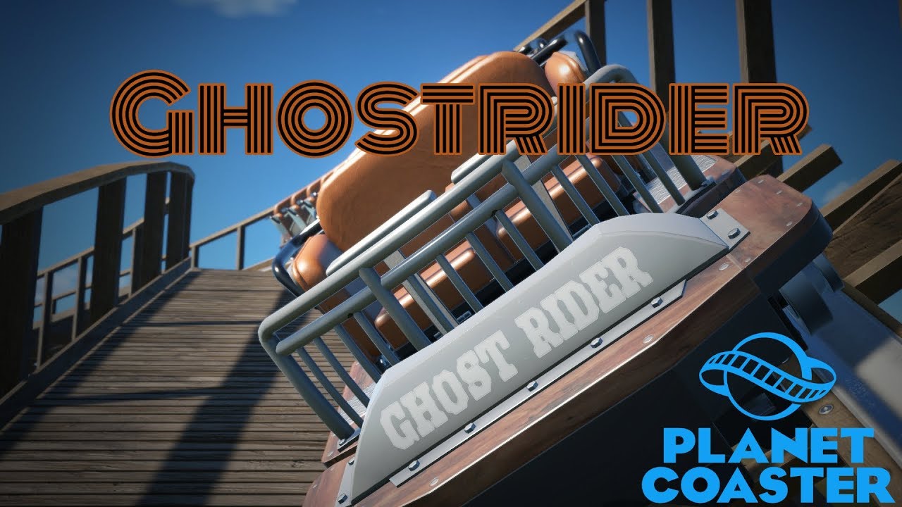 Planet coaster knotts berry farm ghost rider pov - YouTube