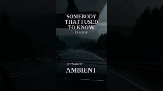 Somebody That I Used To Know (COVER)