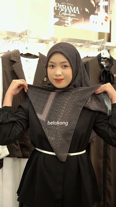 Cuma butuh 30 detik untuk tampil effortless dan stylish!🥰