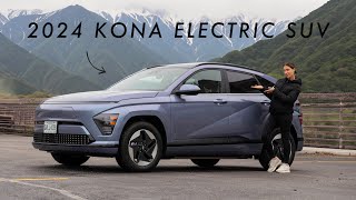 2024 Kona Electric Review - NEW Look, Larger Battery & More Space!