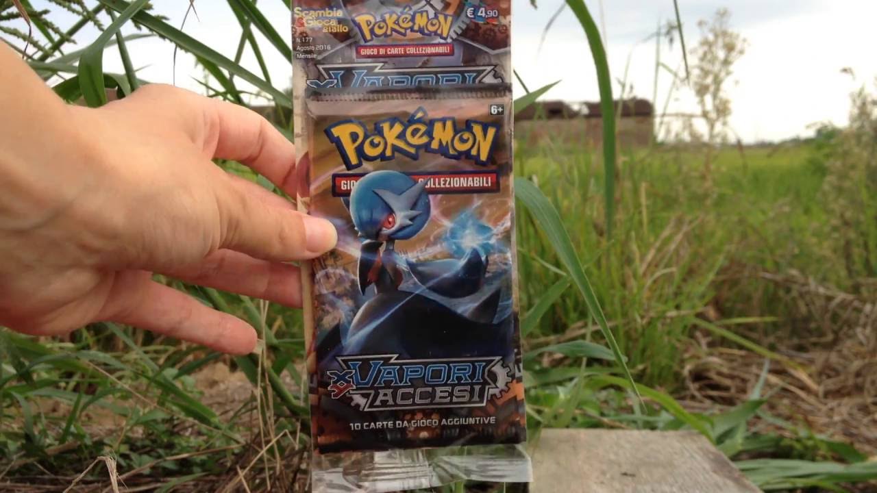 Apertura Pokemon XY Vapori Accesi e Stirpe dei draghi !! - YouTube