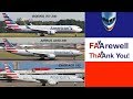 FAREWELL AMERICAN AIRLINES BOEING 767, AIRBUS A330, & EMBRAER 190!