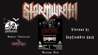 Stormwrath - Seeing Red (live Sala Paberse club, Sedaví (Valencia) 21-09-2018)