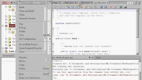 2 - Java Programming - Netbeans Project Directory File Structure