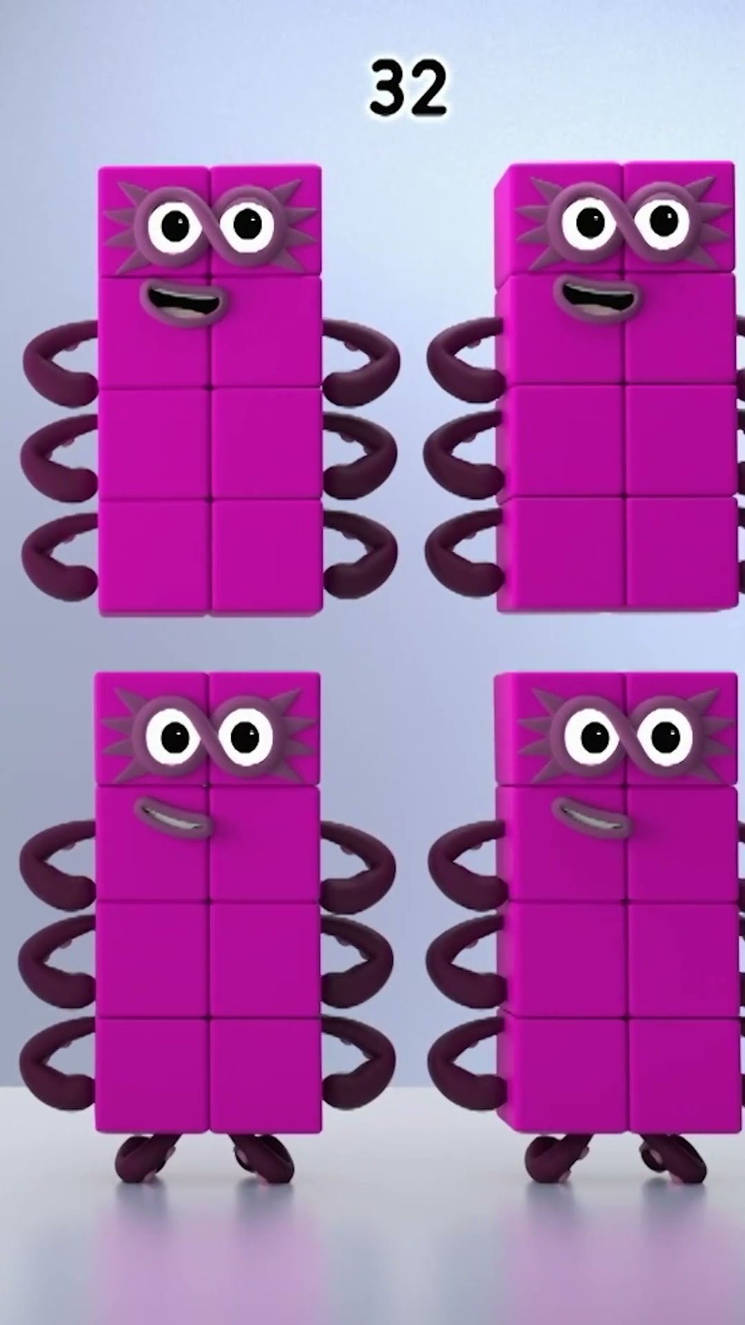 Back to School Counting Fun with Three! | Part 3 | Counting made Exciting | Numberblocks