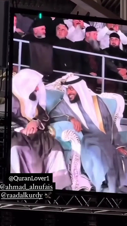 Sheikh Raad Al Kurdi & Sheikh Ahmad Al Nufais _ Guests of honor 🇷🇺