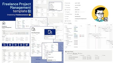 Notion Template #4 - Freelance Project Management - Hệ thống quản lý dự án cá nhân