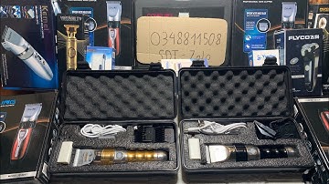 Tông Đơ Huber B60 Hàng Cực Đẹp Chất Lượng, Máy 2 Chế Độ Turbo Pin 5000mah , Dùng 7-8 Tiếng Liên Tục