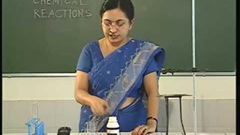 Chemical Reactions Part - I