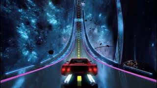 Futuristic Space Drive Screensaver 4K