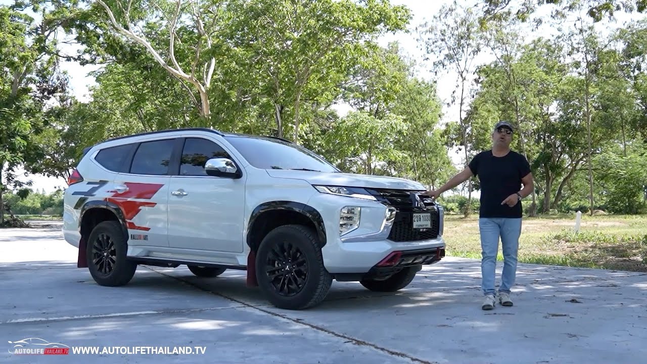 เอาจอทีวีคืนมา !!ลองMitsubishi Pajero Sport RALLI ART ขับ 2 ได้ชุดแต่งหล่อรอบคัน