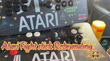 New Rebranding of the Microcenter Atari Arcade Fight stick