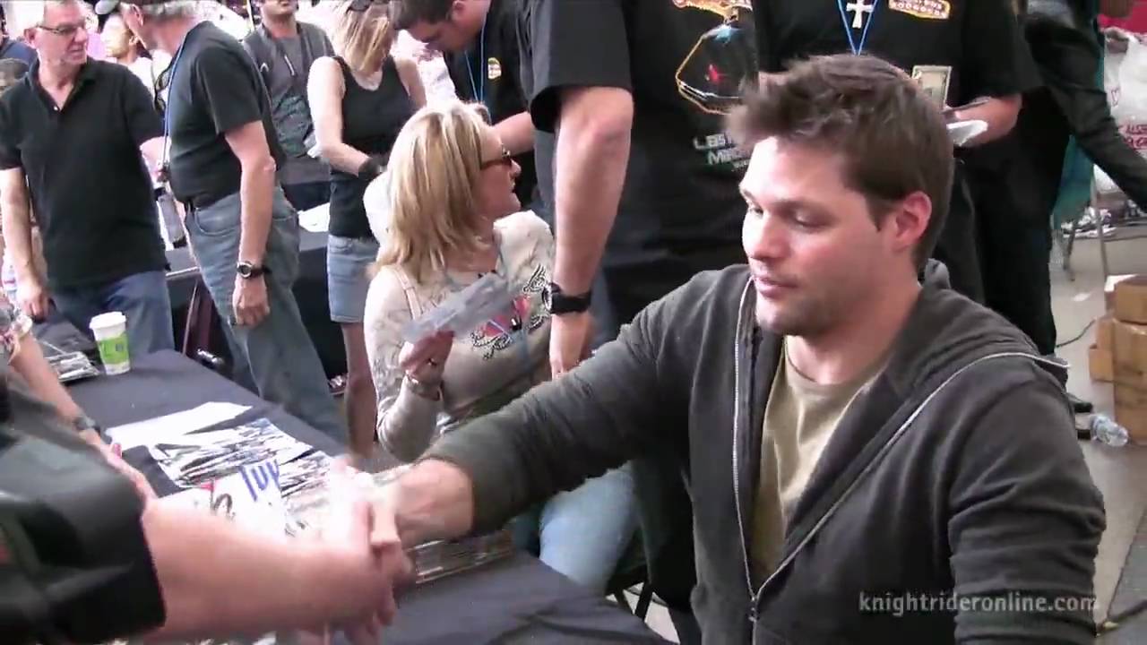 Justin Bruening at the Knight Rider Festival