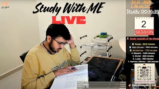 Study with me LIVE ! Day 168/252 Focus for 50 Minutes Straight - Productivity Unlocked with Pomodoro