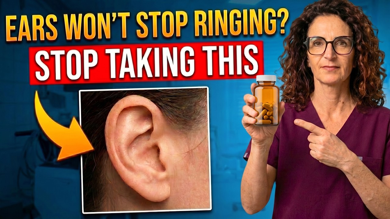 If Your Ears Won't Stop Ringing After 60, Stop Taking THIS (Doctor ...