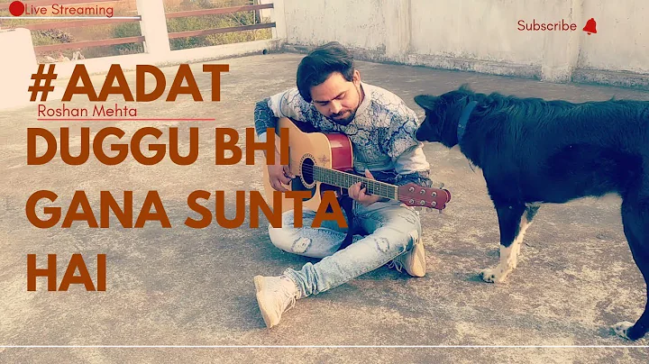 aadat | juda hoke bhi | atifaslam | cover song |  ...