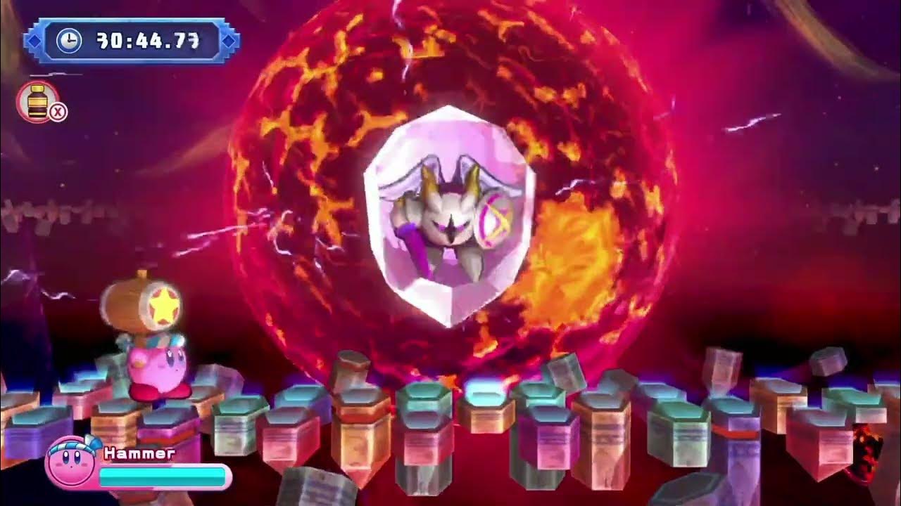 Galacta Knight Boss fight True arena Kirby's Return to Dreamland