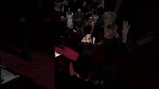 Adele waves to the crowd during Weekends With Adele #39