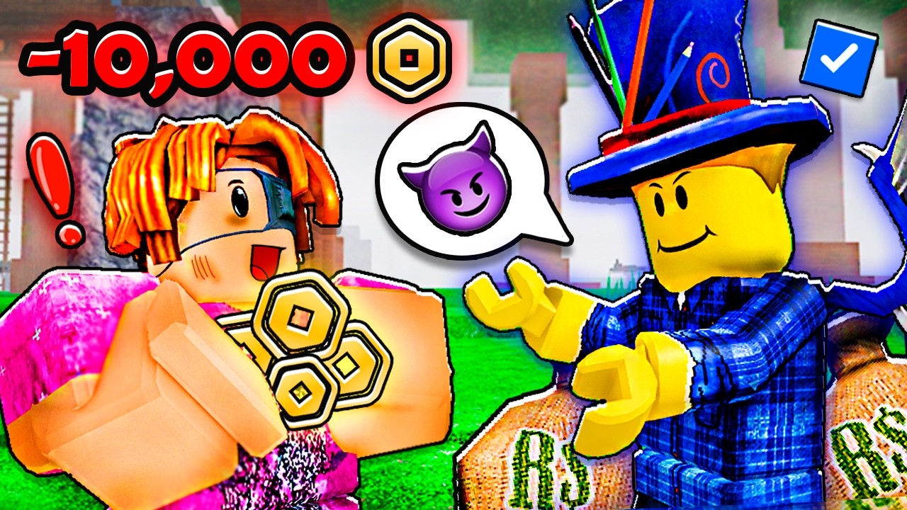 PAGUÉ $10,000 ROBUX para que el CREADOR de 99 NOCHES jugara conmigo...