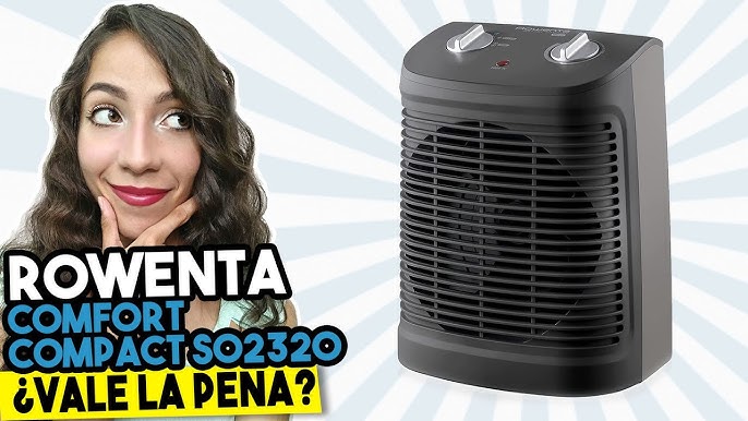 vijver zout Corroderen 🥇 MEJOR CALEFACTOR COMFORT COMPACT - Rowenta Instant Comfort Aqua SO6510  ¿El MEJOR CALEFACTOR? ✔️ - YouTube