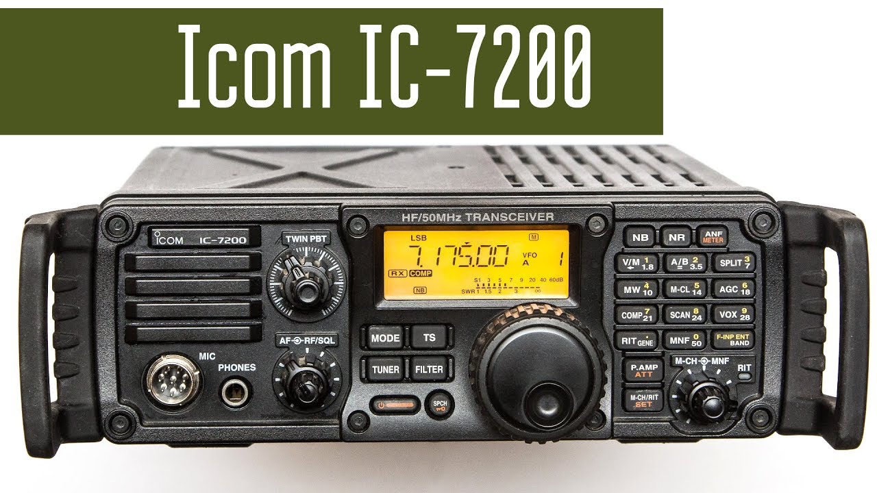 IC7200. Радиосвязь на КВ из полевых условий. Подходит ли этот