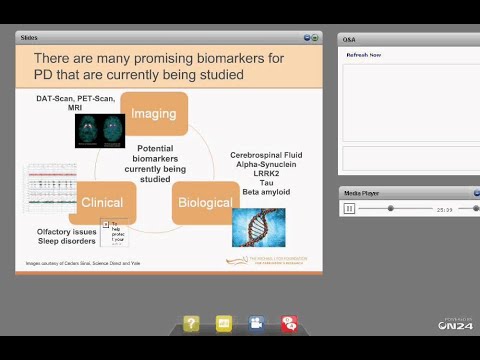 Webinar: "Biomarkers in PD Research" June 2013