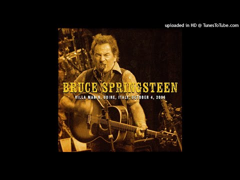 Bruce Springsteen When the Saints go Marching in Udine 04/10/2006