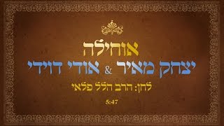 Video thumbnail of "יצחק מאיר מארח את אודי דוידי - אוחילה לאל | Yitzchak Meir & Udi Davidi - Ochila La'el"