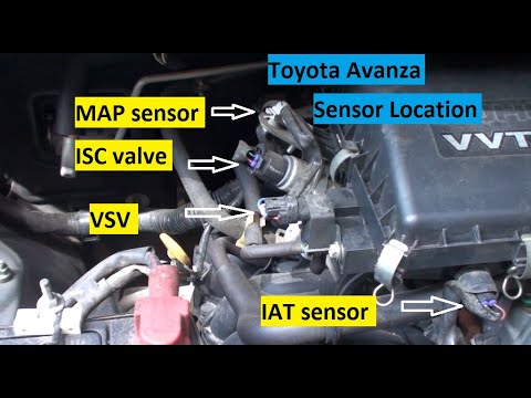 Toyota Avanza engine sensor location