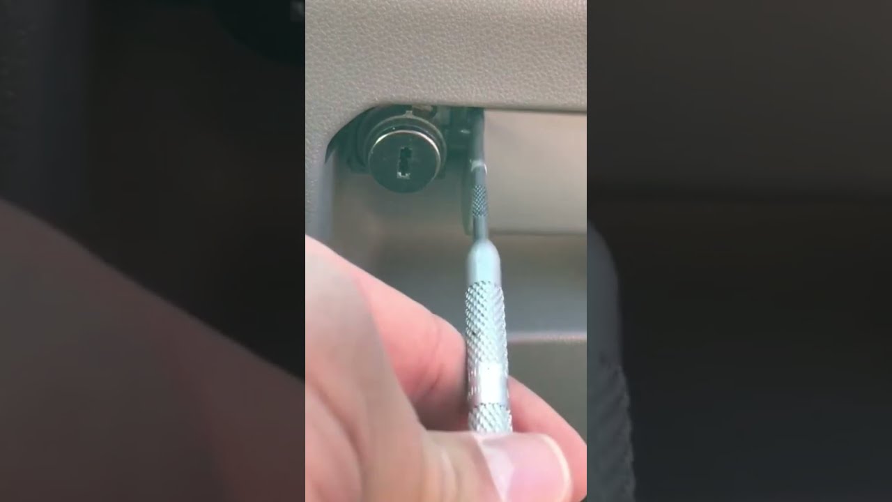QUICK TIP How To Open A Stuck Glovebox On Honda Shorts