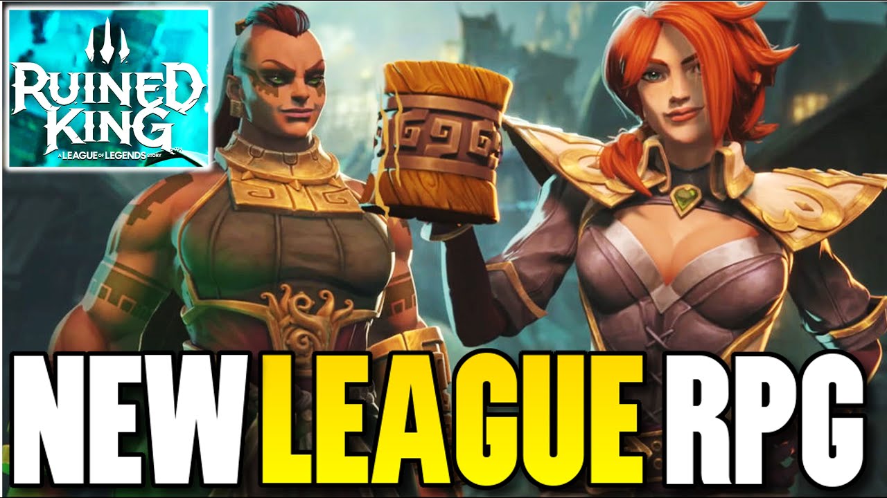 RIOT JUST DROPPED AN RPG AS A COMPLETE SURPRISE!! - Ruined King Gameplay #LeaguePartner