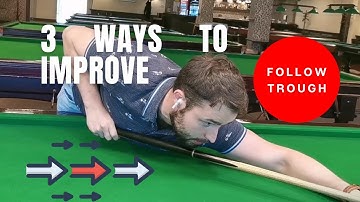 Snooker Follow-through Mastery | Improve Your Shots | Pro Techniques and Drills