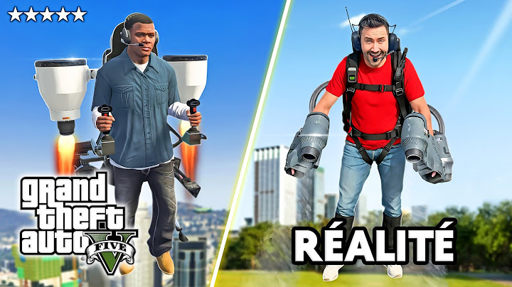 Je vole avec un Jetpack GTA dans la vraie vie !