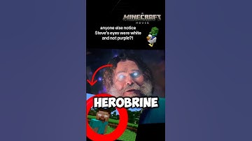 HEROBRINE IS In The MINECRAFT MOVIE⁉️😱
