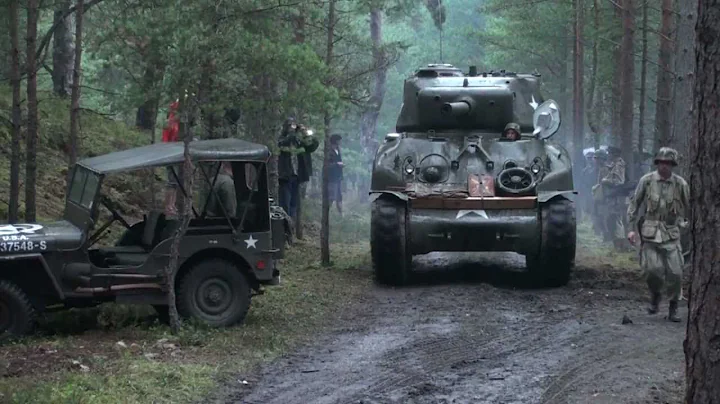 M4 SHERMAN "squirrel" radial engine irregular soun...