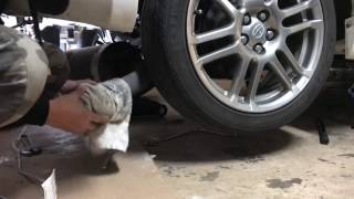 TRD Exhaust Install on Scion tC 2006