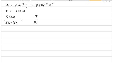 mechanicla prop of matter Q 7 - H.C. Verma Physics Video Solutions