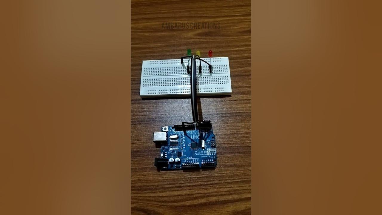 Traffic lights|controlling traffic lights by using Arduino #Arduino ...