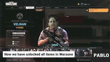 Warzone Unlock All Tool Camo Unlocks,Operators, Instant Blueprints (Synchronic Tutorial)