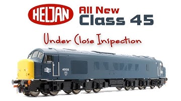 Dean Park Model Railway 311 | All New Heljan Class 45 Peak | Under Close Inspection